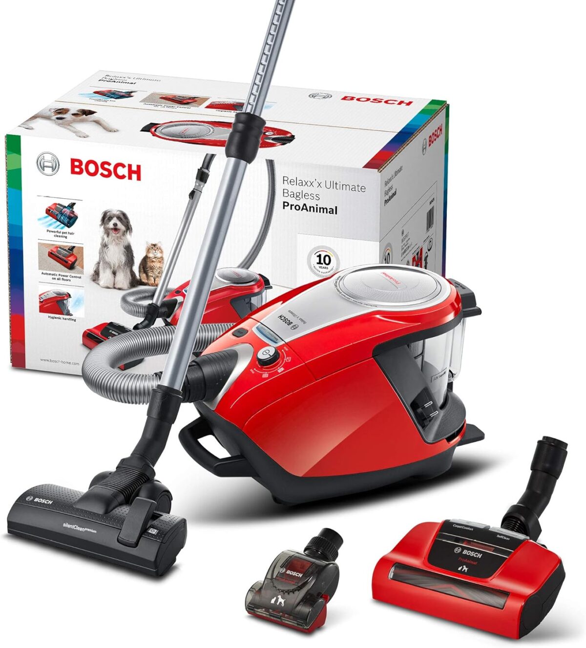Bosch bgs7pet 02 1 جاروبرقی بوش 7pet با توان ۸۰۰ وات، طراحی شیک و مدرن، کیفیت بالا و عملکرد قدرتمند خود موجب شده نظافت خانه نه تنها سخت نباشد، بلکه فرصتی برای لذت بردن از تمیزی و زیبایی هر چه بیشتر محیط اطراف باشد. جاروبرقی بوش 7pet