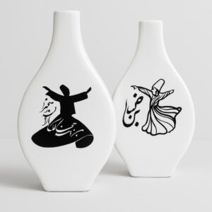 ست دو عددی گلدان تزئینی