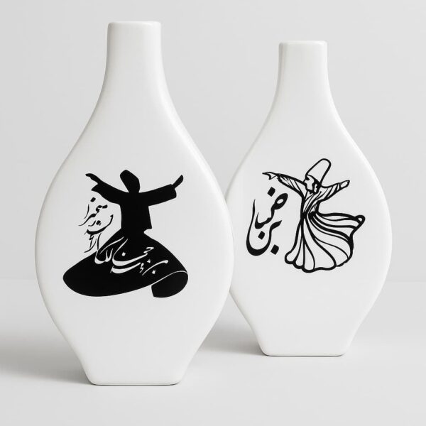 ست دو عددی گلدان تزئینی